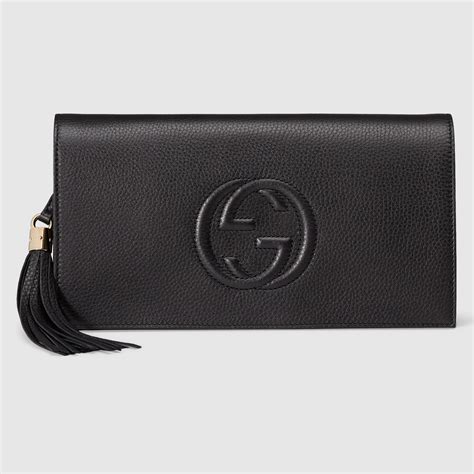 gucci black evening bags|gucci clutches & evening bags.